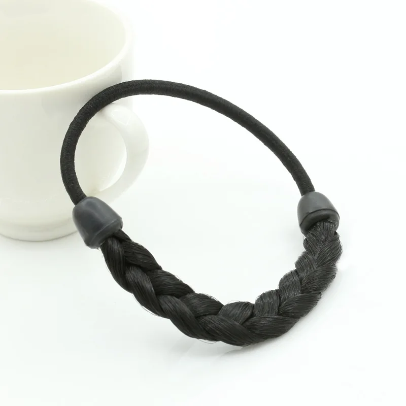 Оптовая продажа женский корейский модный парик плетеная веревка кольцо простая