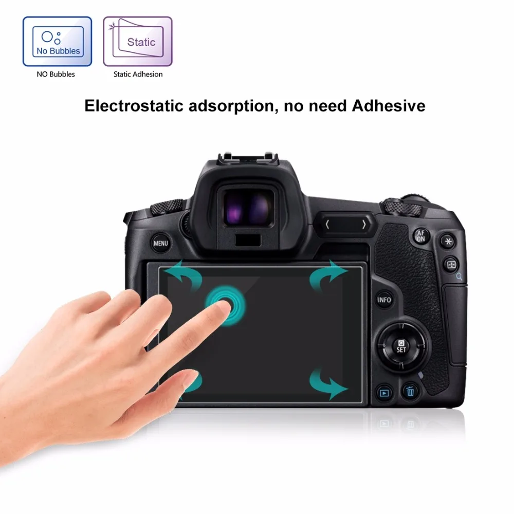 PULUZ Защитная пленка для экрана камеры Canon EOS R 2.5D 9H из закаленного стекла |