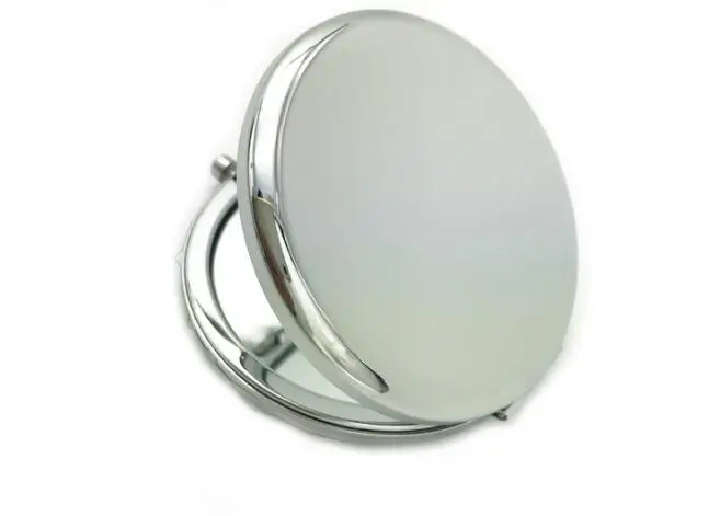 Карманное зеркало Портативное двухстороннее складное для макияжа 1 шт. 6 5 см