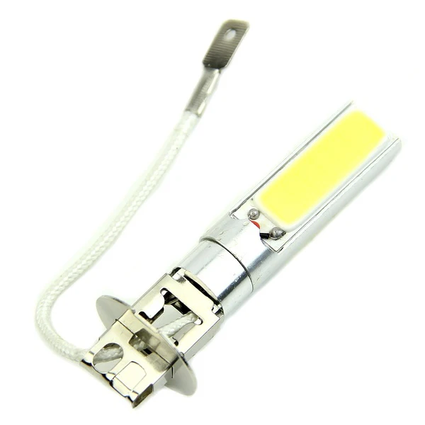12V H3 COB светодиодный супер яркий белый светильник лампа противотуманный ходовой