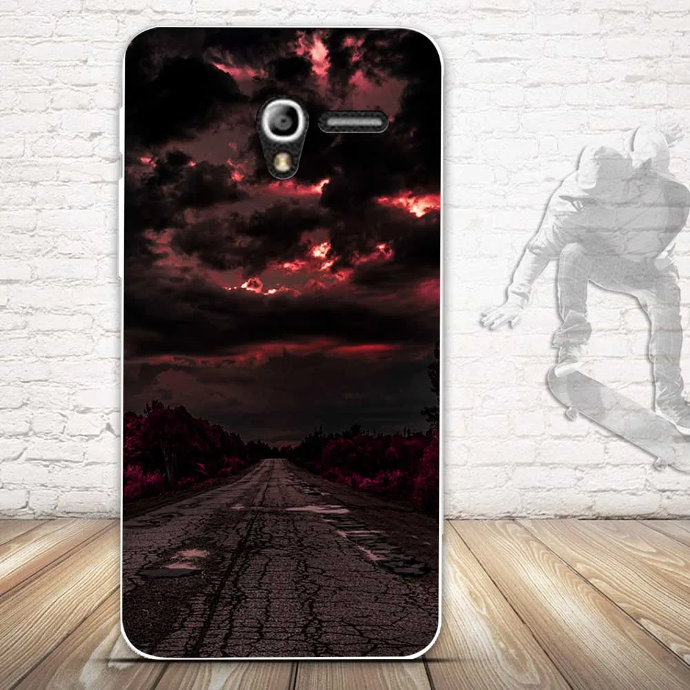 Мягкий ТПУ чехол для Alcatel OneTouch pixi 3 4 0 4013 4050 силиконовый дюйма 4013X 4013D | Мобильные
