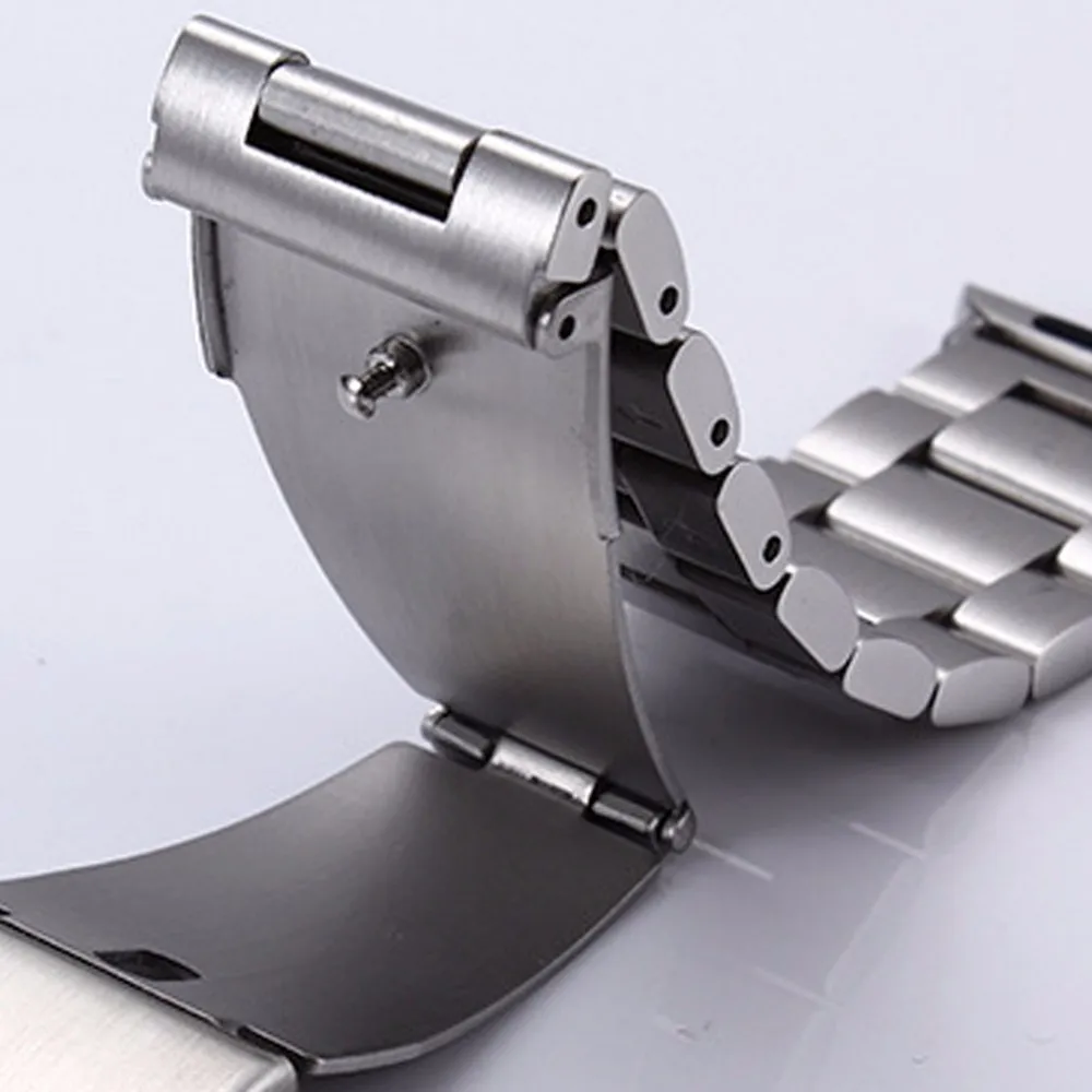 Ремешок для Apple watch Band 4 5 correa iwatch 42 мм 38 мм 3 2 44 мм 40 мм браслет из нержавеющей стали pulseira Apple watch 4 аксессуары
