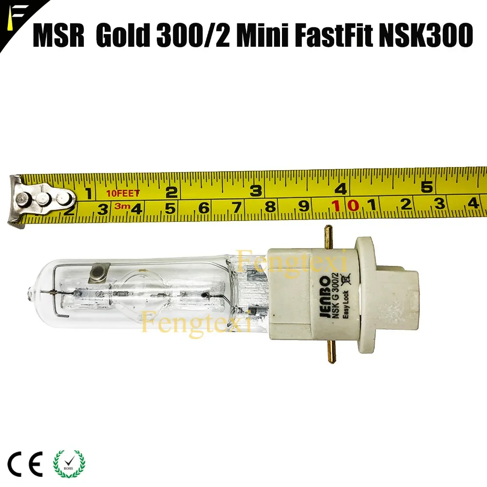 4 шт./лот MSR300 быстрая установка PGJX28 300 Вт мини лампа для сценического освещения