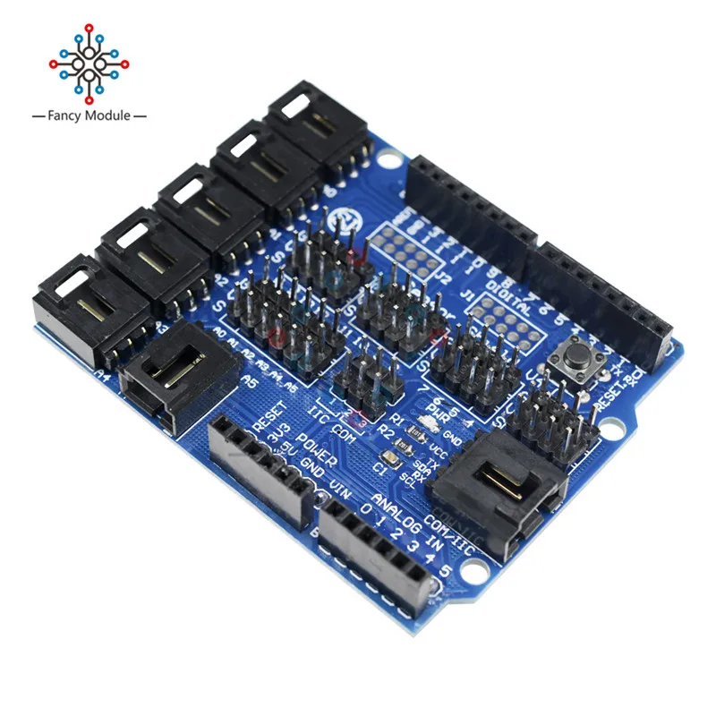 Duemilanove датчик Mega Shield V4 цифровой аналоговый модуль Серводвигатель для Arduino UNO|motor