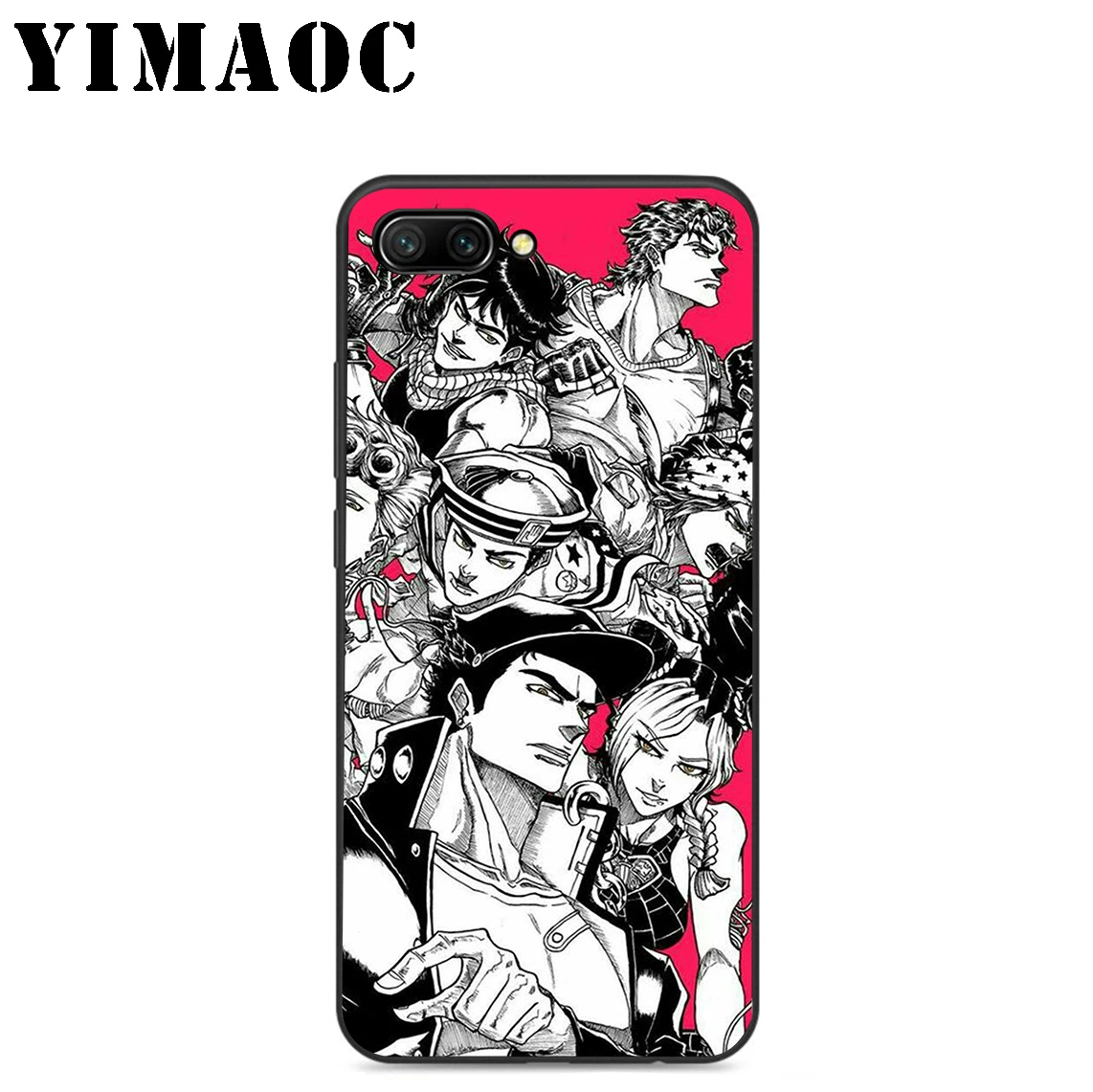 Imaoc JoJo необычный аниме Мягкий силиконовый чехол для huawei Honor mate 10 P20 P10 P9 P8 P Smart Y6 6A 7A 7X