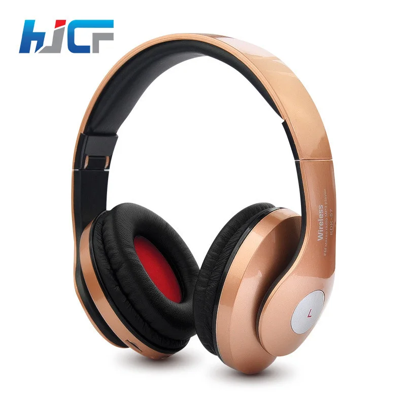 Оригинальный HJCF гарнитура Bluetooth С микрофоном Поддержка Micro SD/TF fm-радио