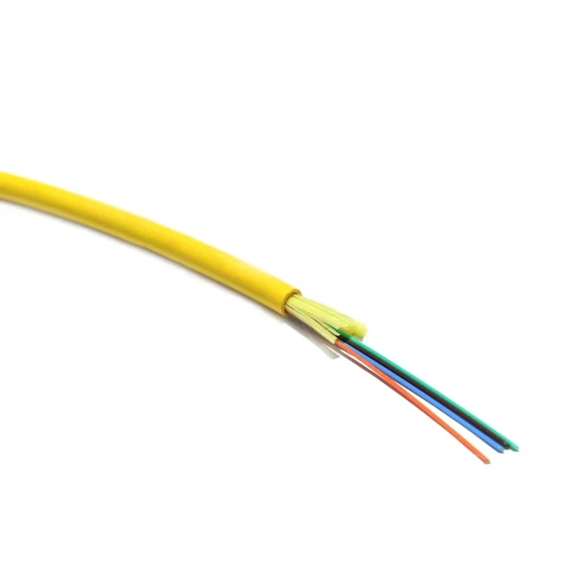 100Mtr 4 жильный волоконно оптический кабель для помещений OS2 OM1 OM2 OM3 OM4 9/125 50/125/125um SM ММ