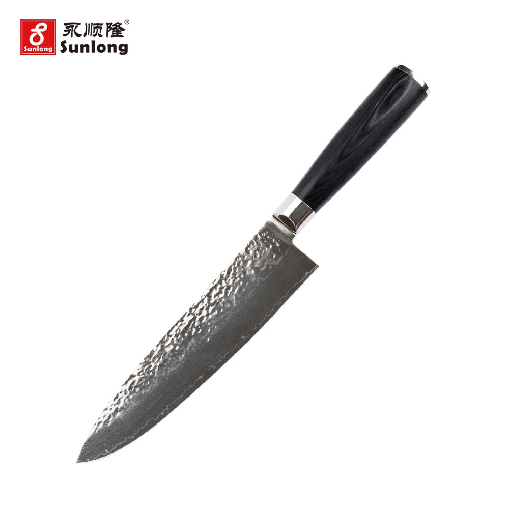 8 дюймов нож шеф повара 67 слоев японский дамасский стальной Gyuto старшего