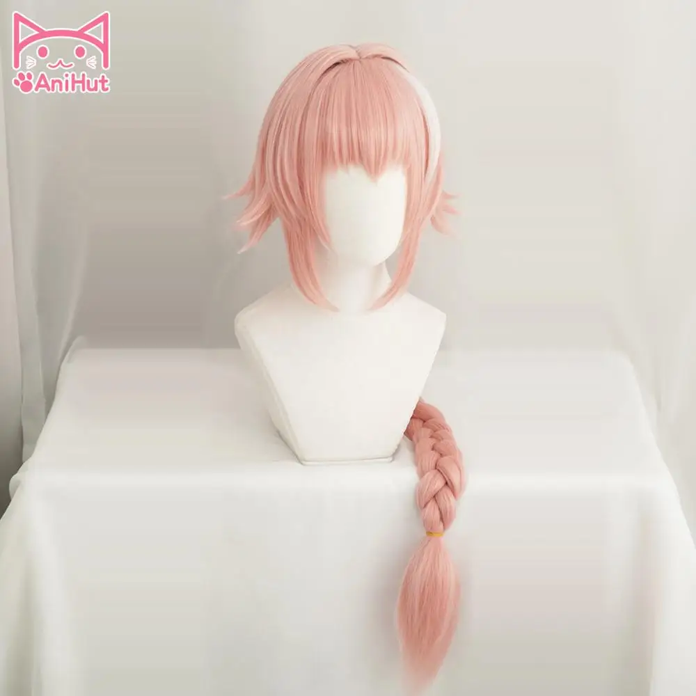 Парик для косплея апокрифа из аниме Astolfo жаропрочный синтетический FGO
