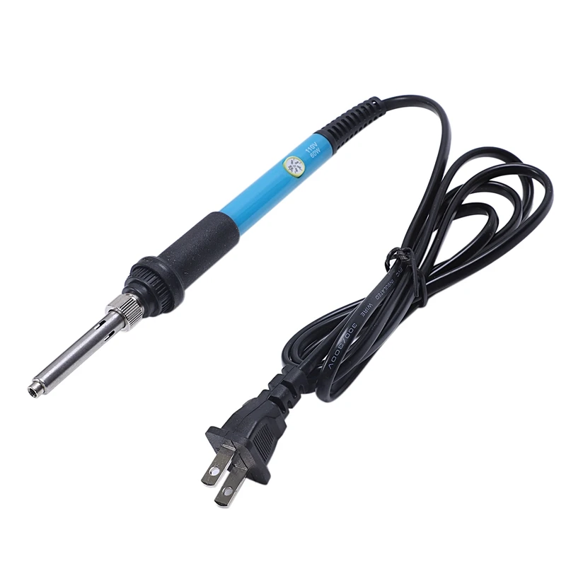 Us Plug 60W 220V 28Pcs Electric Soldering Iron Temp Adjust Wood Embossing Burning Carving Pyrography Engrave Tool Kit +Solder |