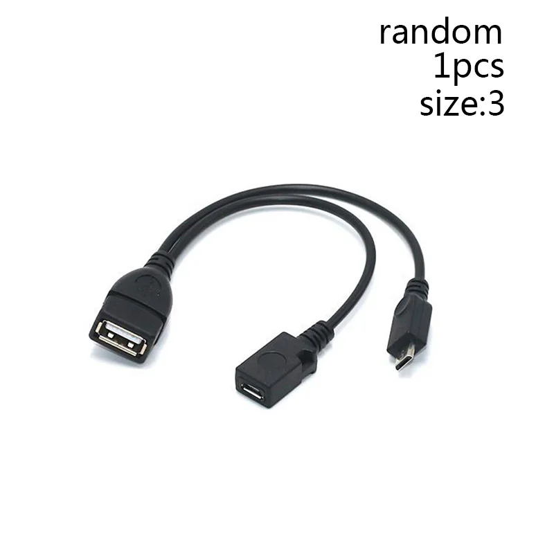 1 шт. тип-c/микро OTG USB порт адаптер конвертер кабель для смартфонов планшет-покупки ND998 - Цвет: 3