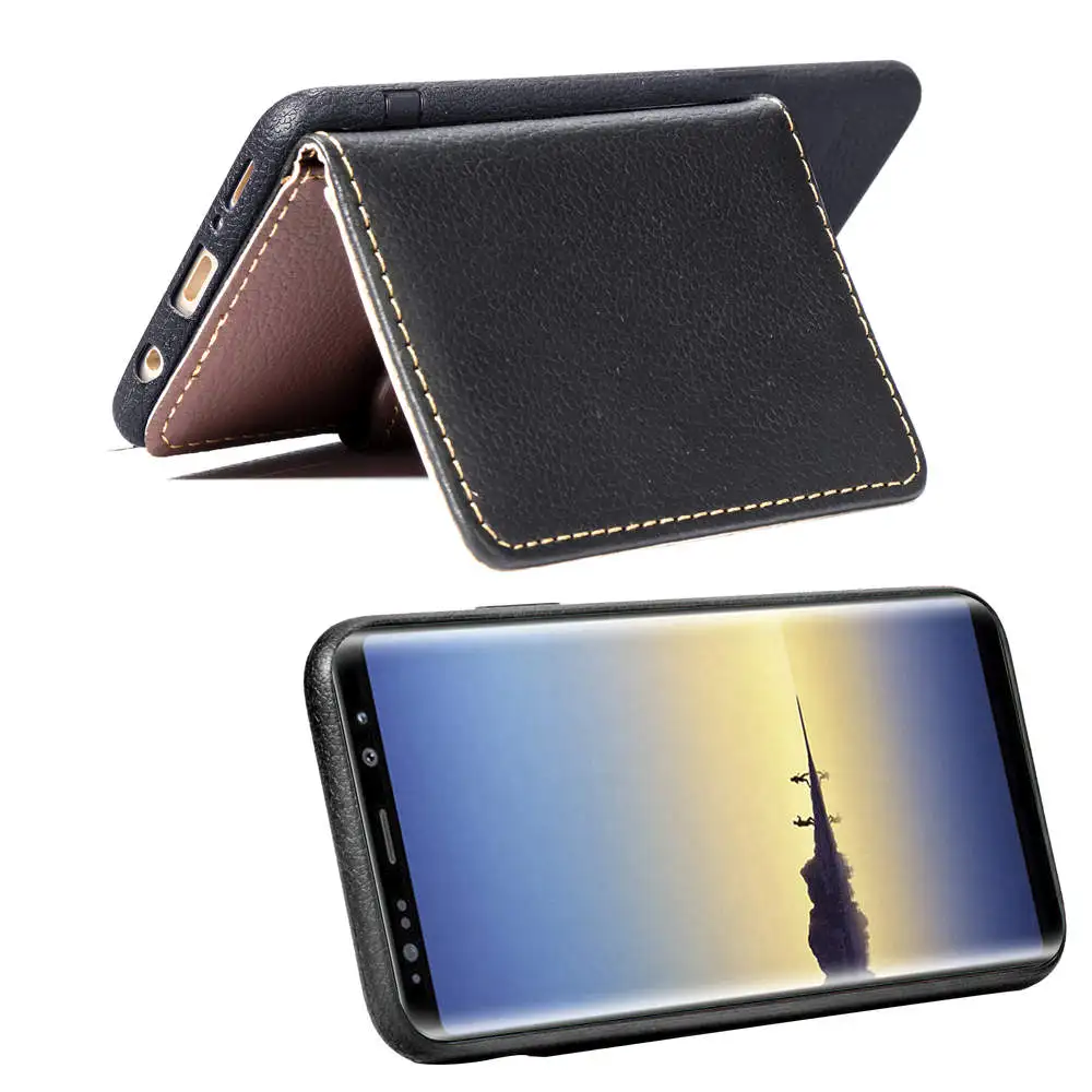 Leather Card wallet stand bumper For Samsung galaxy Note 8 S9 S8 plus j2 prime j5 pro j3 2017 j4 j6 a6 a8 2018 phone case Cover |