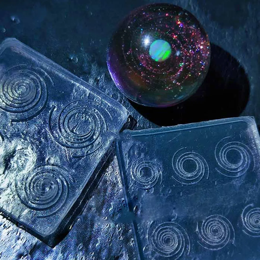 Силиконовая форма сделай сам для звездного неба 1 шт. наполнения ювелирных