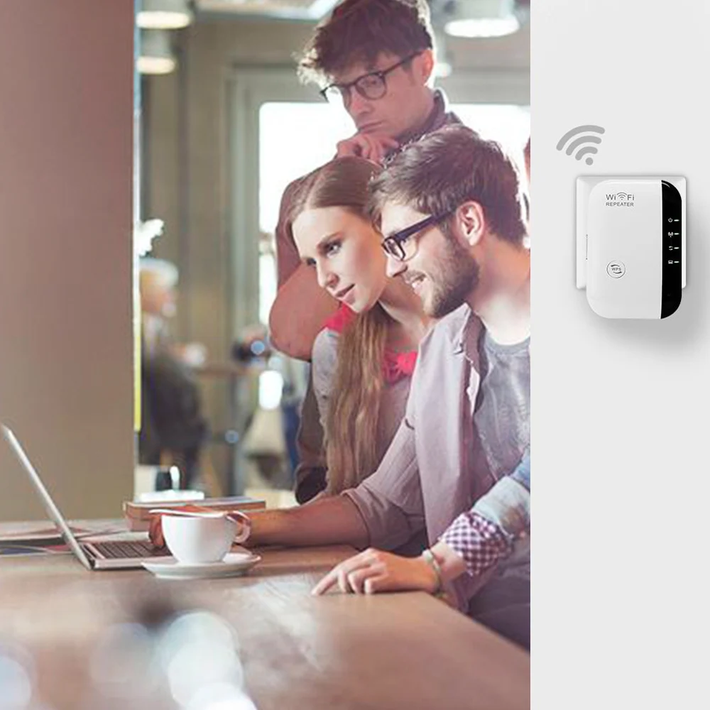 Wi Fi беспроводной ретранслятор удлинитель 300 мбит/с усилитель 802.11N/B/G повторителя