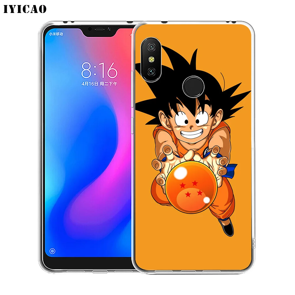 Мягкий силиконовый чехол для телефона IYICAO kid Goku Dragon ball Xiaomi Redmi 4A 5A 6A Note 7 6 5 Pro Plus 4X Prime