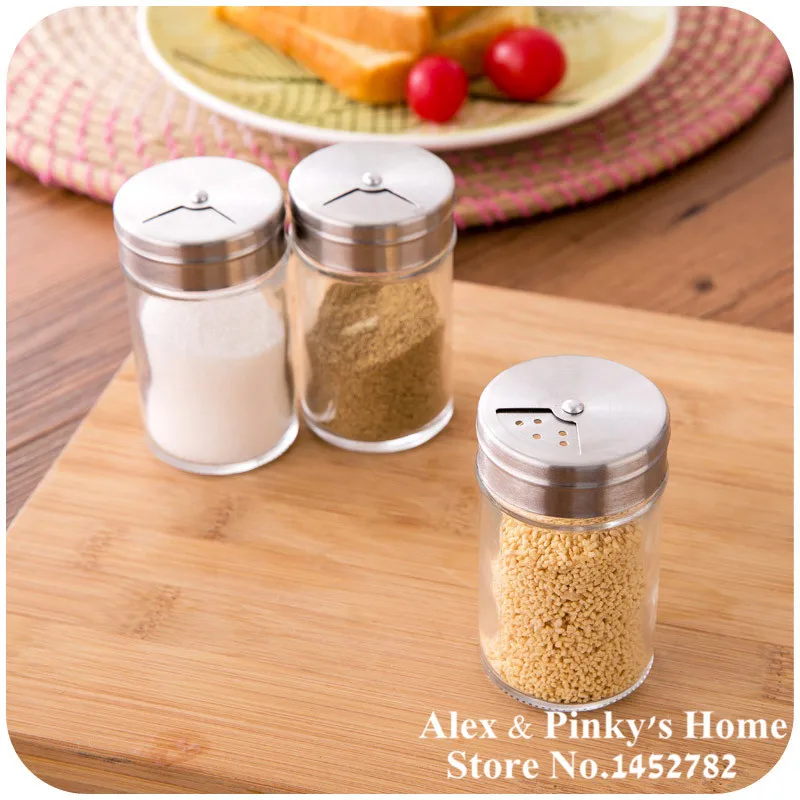 3 шт./компл. японский сушеный Кастер для перца и соли вращающийся барбекю Ssauce