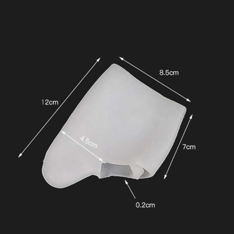 

2Pcs Silicone Insoles Hallux Valgus Separator Plantar Bunion Toe Corrector Soft Professional Correctors Big Toe Protector