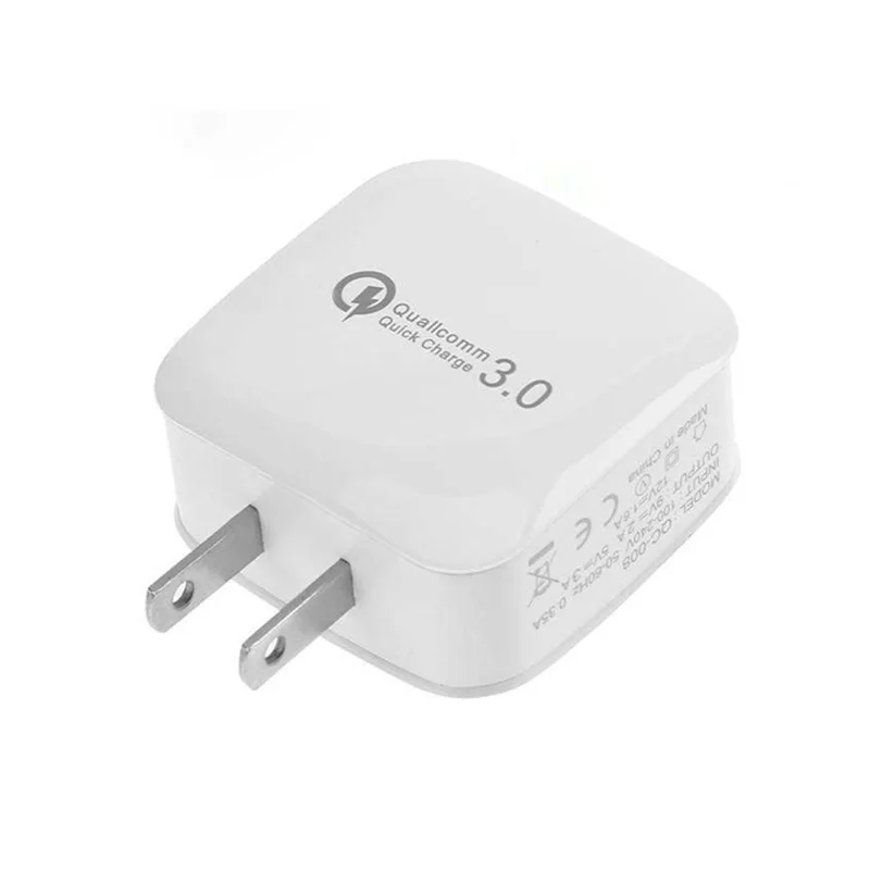 QC 3,0 быстрое зарядное устройство USB быстрое зарядное устройство для SAMSUNG A50 iPhone 7 6 8 Plus Redmi Note 7 Pro US UK подключить usb-адаптер