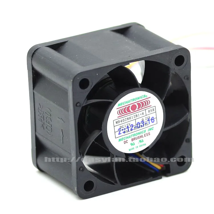Оригинальный MECHATRONICS 4028 MD4028H12B1 + 6 40*40*28 мм четырехпроводный сервер двойной