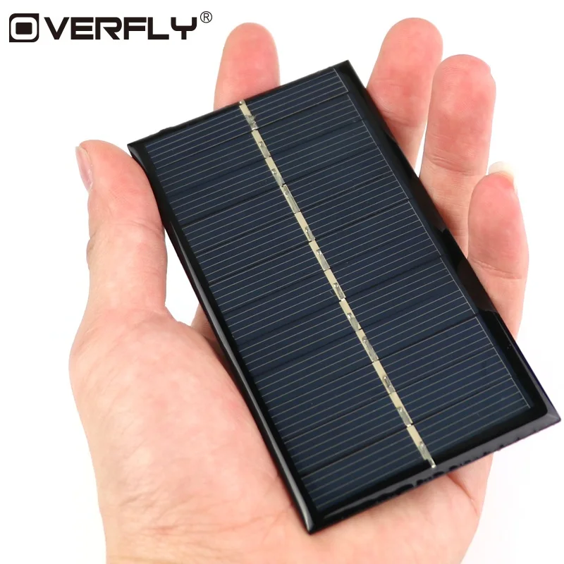 Мини DIY солнечная панель Портативный Sunpower 6 В в 1 Вт для аккумулятора игрушки