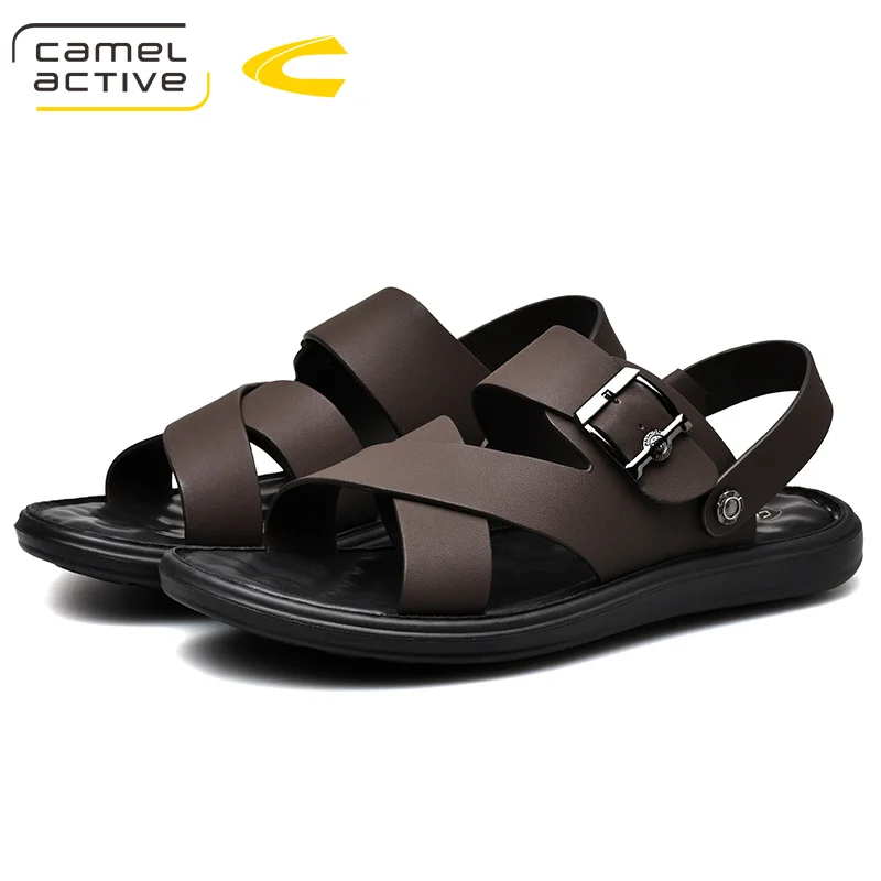 Camel Active 2019 новые быстросохнущие сандалии из натуральной кожи летние качественные