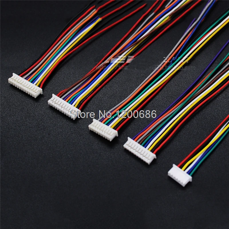 

10CM 1.25MM JST 1.25 8Pin male connection connector cable 51021-0800
