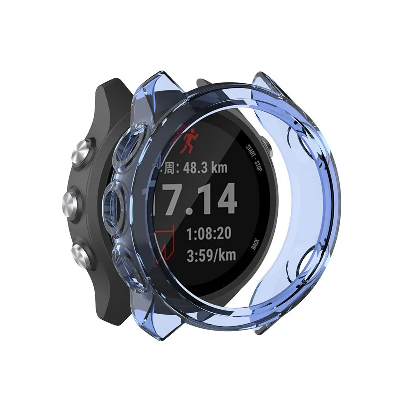 2 In1 смарт чехол с браслетом для Garmin Forerunner 245 ремешок защитная оболочка Экран