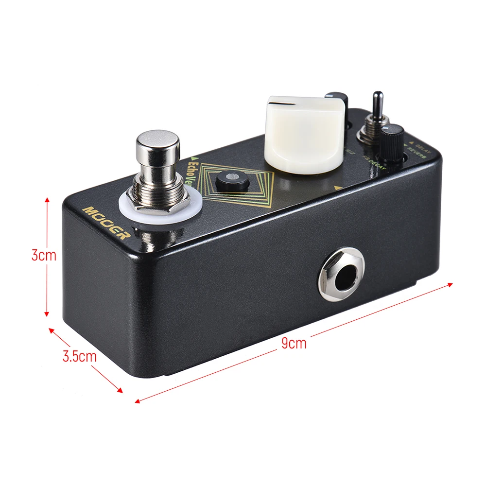 MOOER ecoverb цифровая педаль для гитарного эффекта с задержкой реверберации