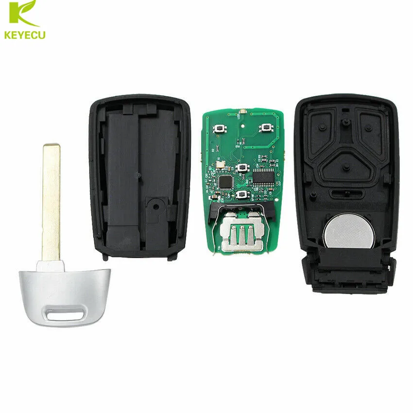 KEYECU Replacement Smart Remote Key Fob 434MHz for Audi A4 A5 TT Quattro Q7 SQ5 2016 2017 2018 2019 4M0 959 754 AA | Автомобили и