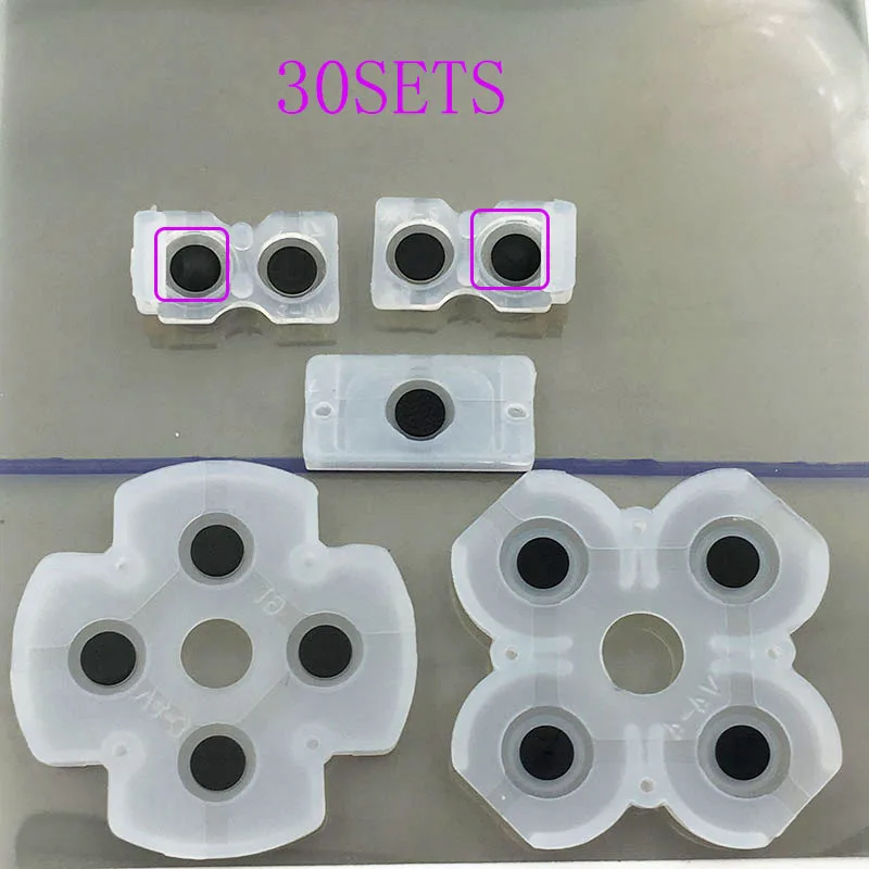 30 наборов резиновых планшетов для PS4 PlayStation 4 DualShock Controller|pad pad|pad buttonpad 3 |