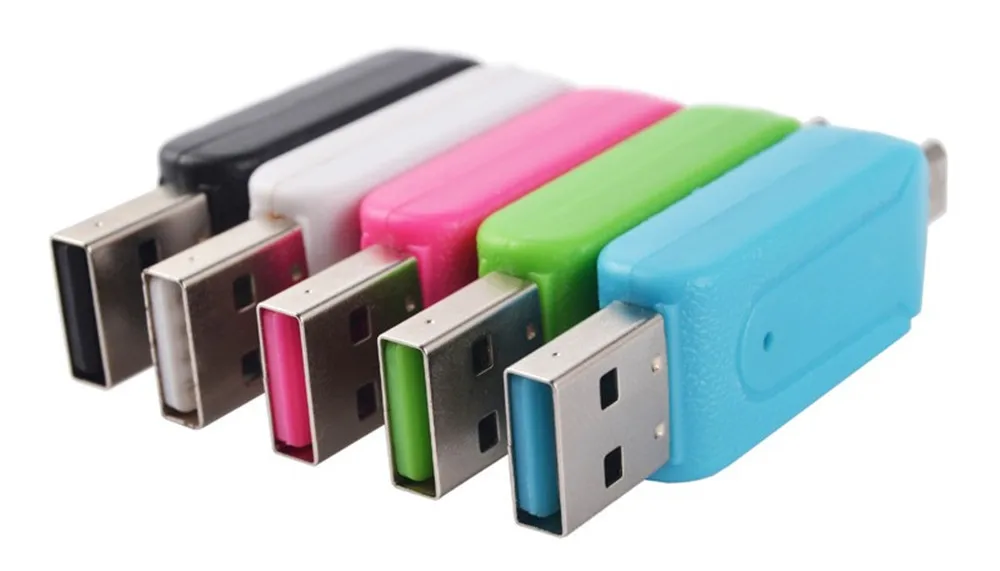 2 в 1 USB OTG TF SD устройство для чтения Micro карт|cable for android|cable android phonecable |