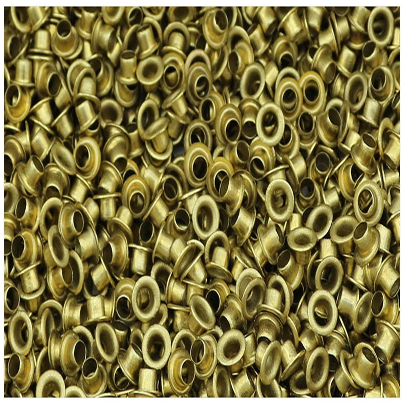 

500pcs Brass cork button rivet hollow copper rivets through holes rivets eye buttons