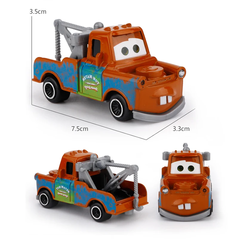 7 шт./компл. disney "тачки 3 Lightning McQueen Джексон Storm Крус Mater Мак дядя грузовик 1:55 литья под давлением металлический автомобиль модель игрушка для мальчиков