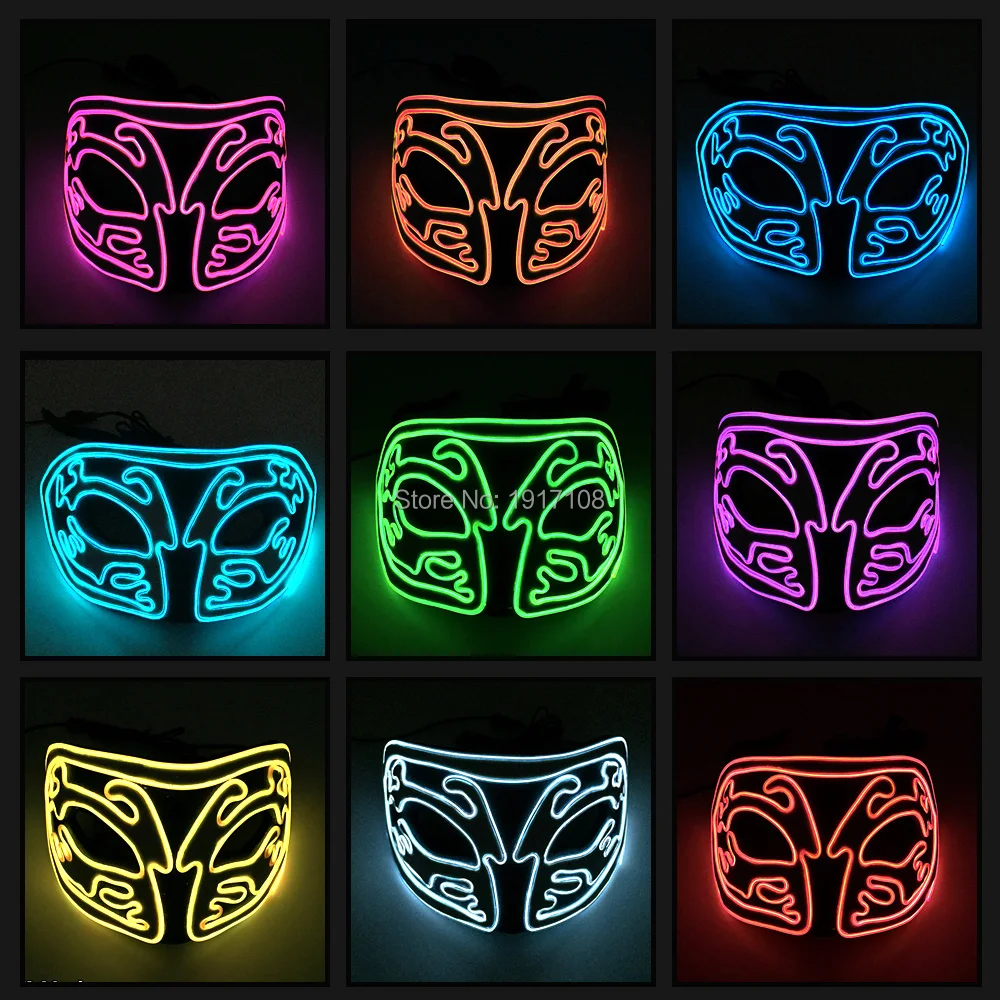 Маска для Хэллоуина со звуковой активацией маска вечеринки Msak выборов смешная