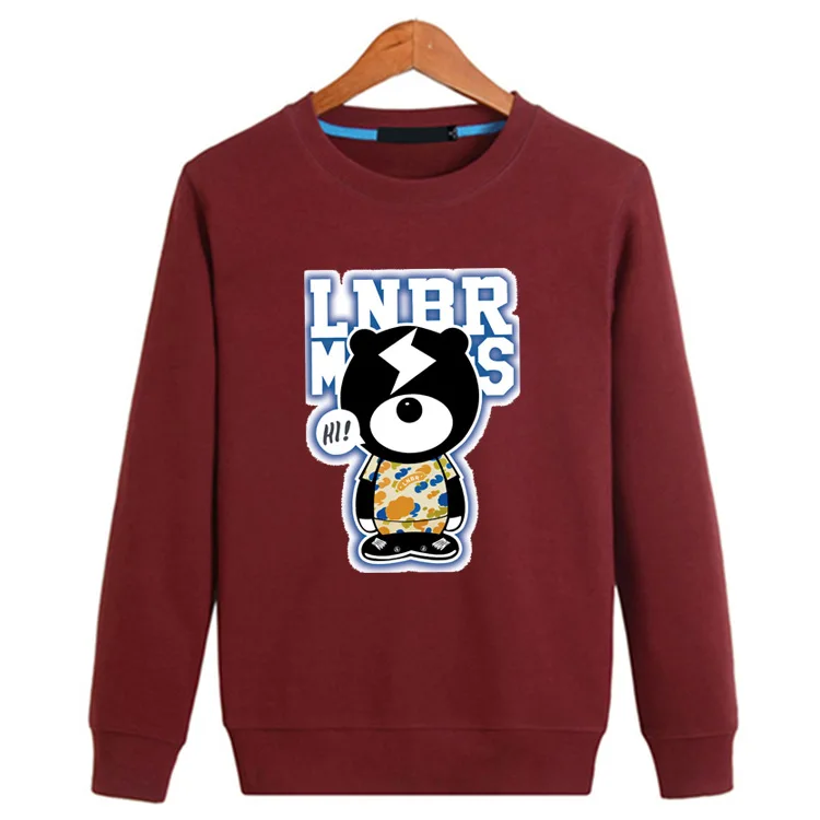 Новый Для мужчин Мода характер свитер с капюшоном мужской пуловер уличная