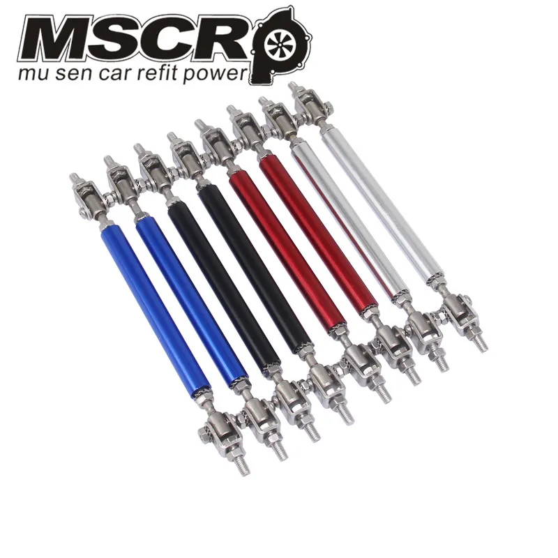 Universal Adjustable 75MM Racing Front Bumper Lip Splitter Rod Strut Tie Bar Support Kit front bumper | Автомобили и мотоциклы