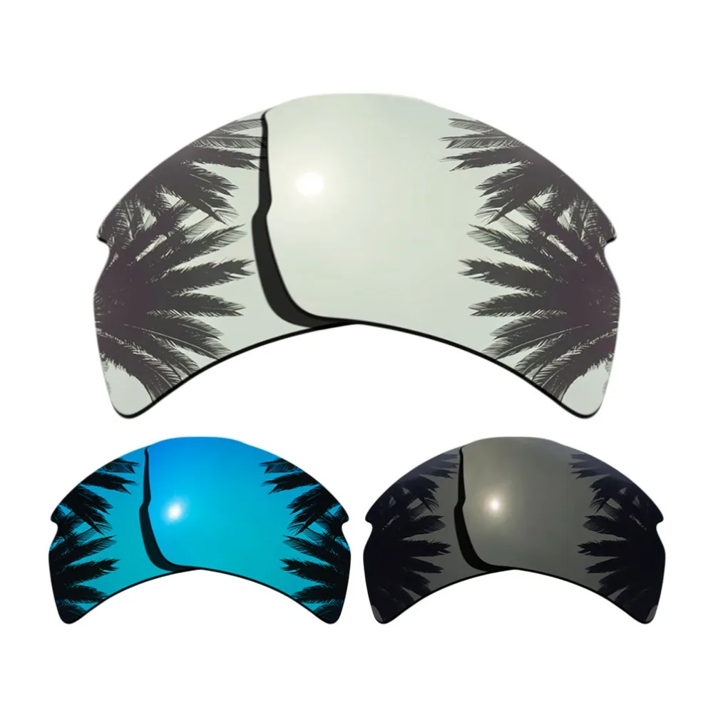 (Серебристые зеркальные + черные голубые Зеркальные покрытия) 3 пары