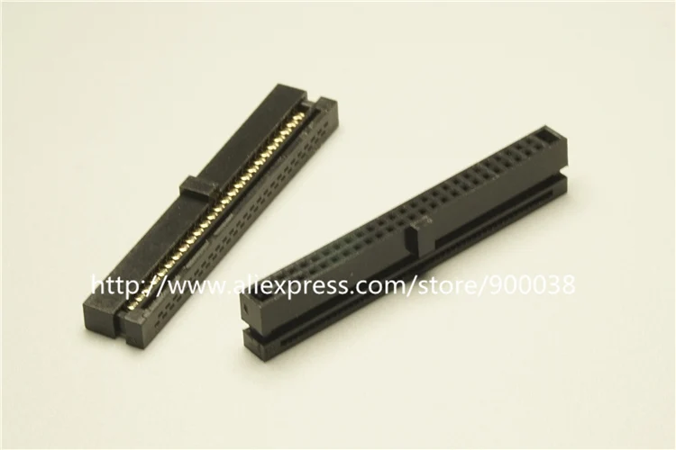 5 шт. 0 050 "1 27 мм 50 Pin двухрядный IDC разъем 2x25 P положение прямоугольная гнездо