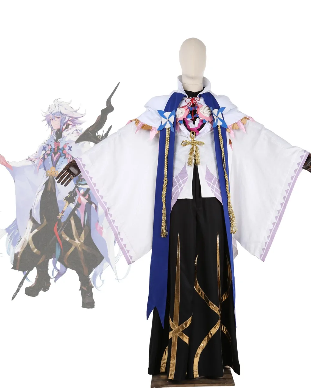 FGO Merlin Косплей Fate Grand Order Caster Ambrosius Карнавал косплей костюм на заказ женский и