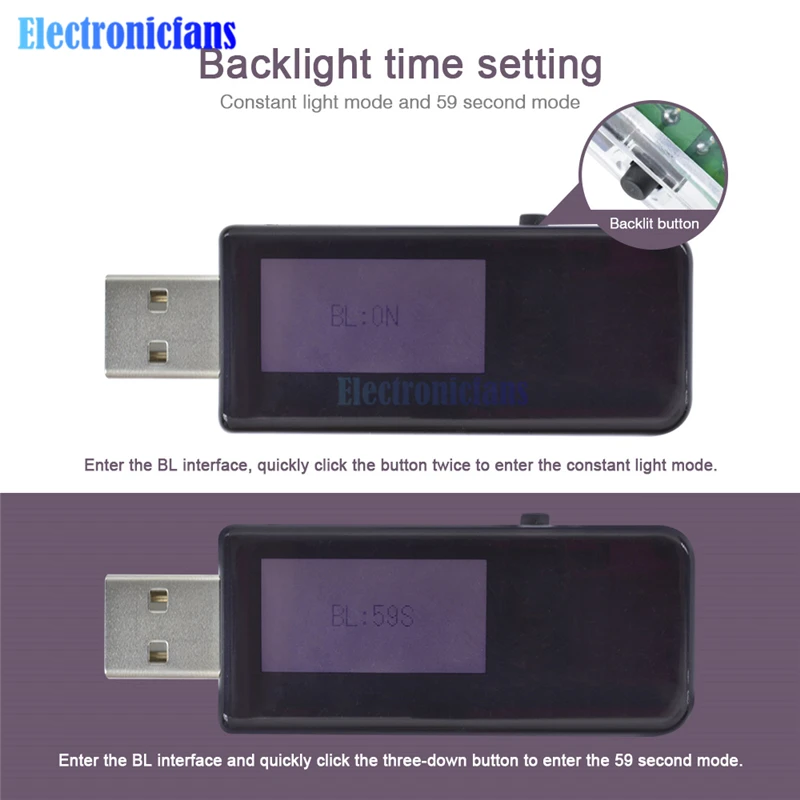 Мини 12 в 1 USB Тестер Цифровой вольтметр напряжение амперметр тока мощность