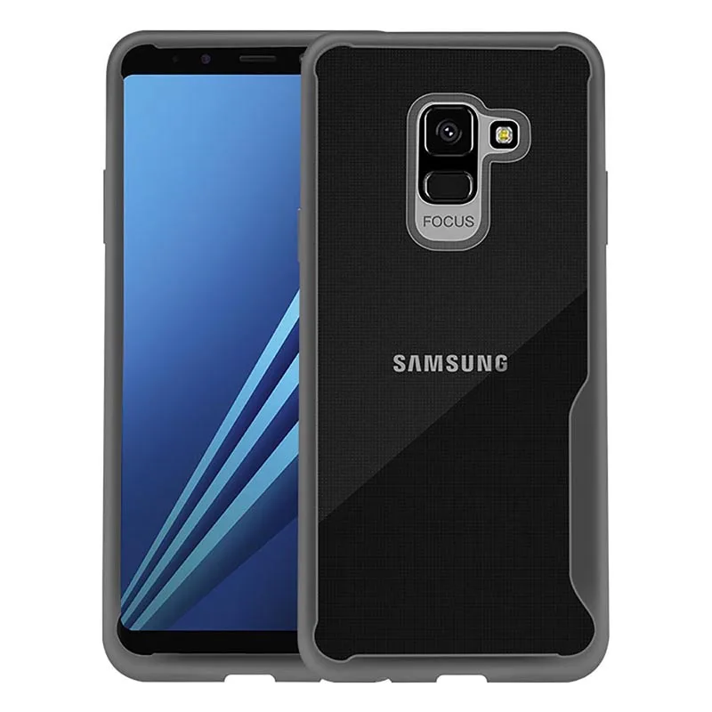 ТПУ для samsung A6 плюс 2018 телефон случаях прозрачный силиконовый A8 чехол задняя