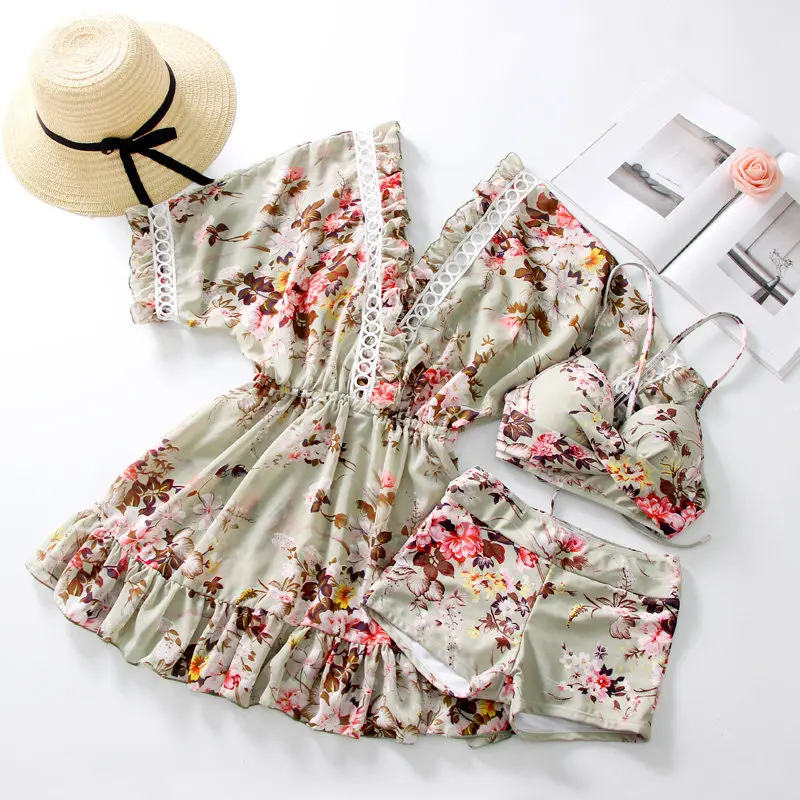 Womens swimwear2 Модные купальники для пар пляжная одежда бикини женские мужские пляжные шорты - Цвет: Womens swimwear2