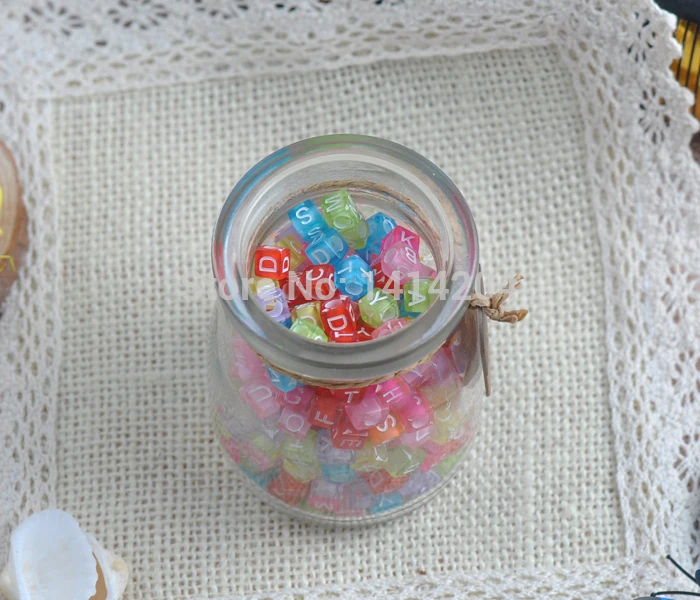 200 шт. акриловые бусины для изготовления ювелирных изделий 6 х6 мм|beads spacers beads|beads for