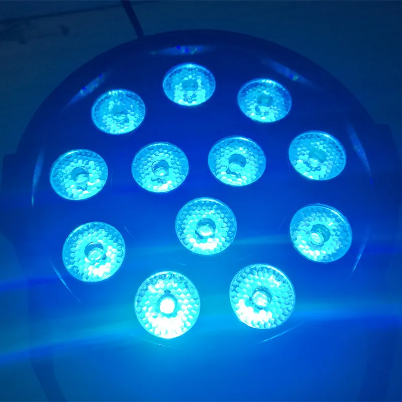 LED Par Light 12 светодиодов 3 в 1 сценическое освещение DMX 512 18 Вт 5*12 Клубная Дискотека