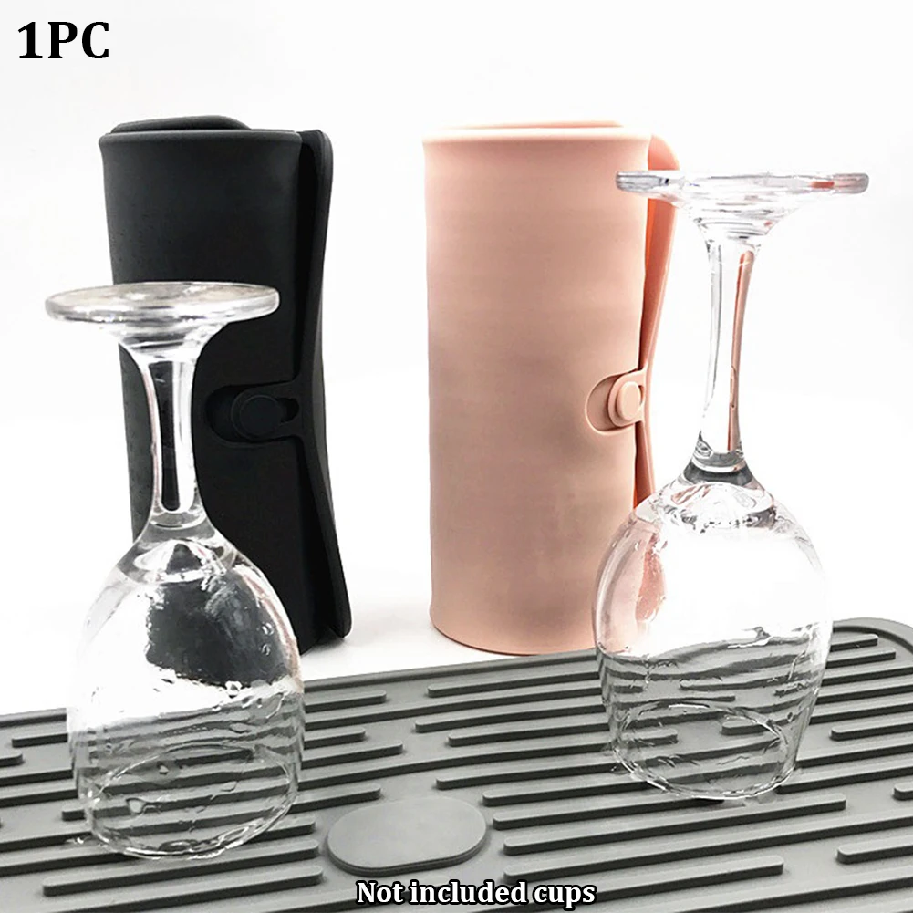 Portable Cups Multifunction Holder Foldable Kitchen Silicon Worktop Organizer Shelf Drying Rack Sink Cutlery Dish Drainer Tray | Дом и сад