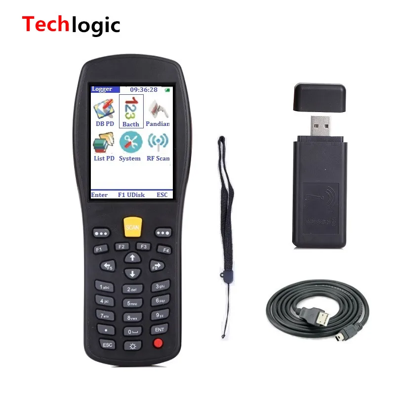 Techlogic X7 КПК сканер для штрих-кодов Портативный лазерный сканер штрих кодов Сканер Инвентаризации и ручной терминал логистических сканер для бар-кодов