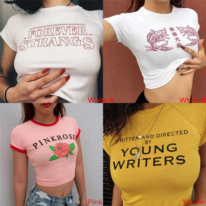 Женская футболка с коротким рукавом Velishy повседневная хлопковая Футболка