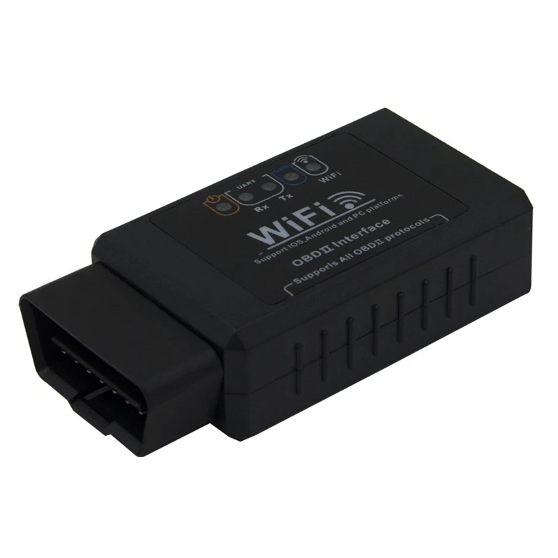 

ELM327 WIFI OBD2 EOBD Scan Tool Support Android and iPhone/iPad Software V2.1 Works Perfect And Free Shipping