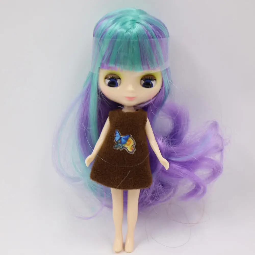 nude doll Ледяной обнаженной мини Blyth кукла 27 видов стиля, одежда случайный BJD - Цвет: nude doll