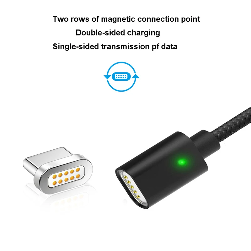 Магнитный Кабель адаптер Micro USB для телефона кабель зарядки и передачи данных SAMSUNG
